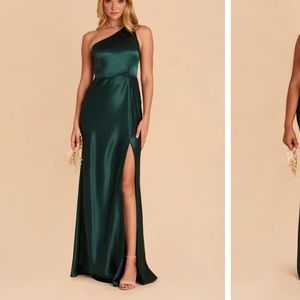 BIRDY GREY KIRA SHINY SATIN EMERALD